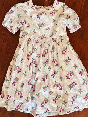 Mini Boden floral dress girls 9-10yrs